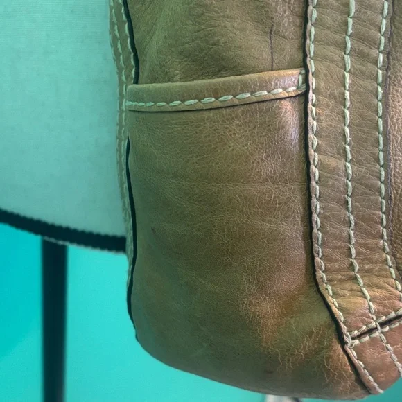 Fossil Tan Leather Shoulder Bag - Picture 8 of 16